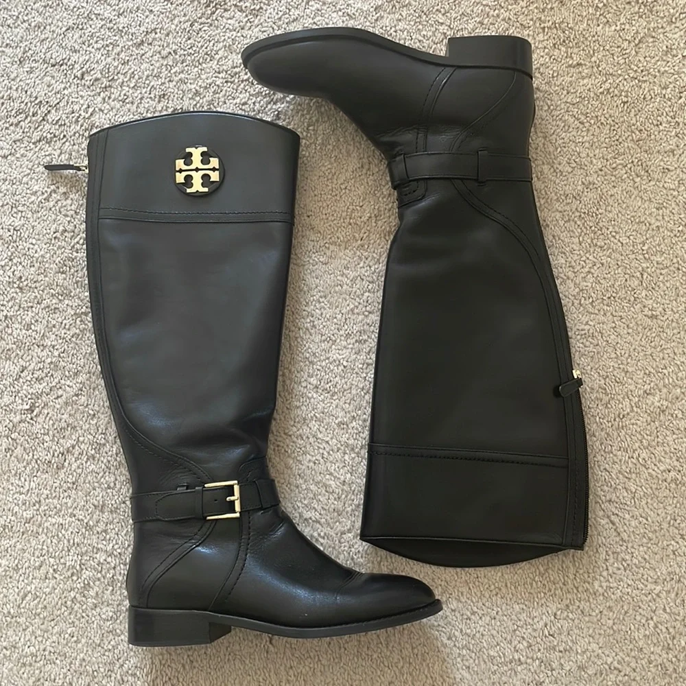 Tory Burch Adeline Riding Boot - Picture 1 of 6